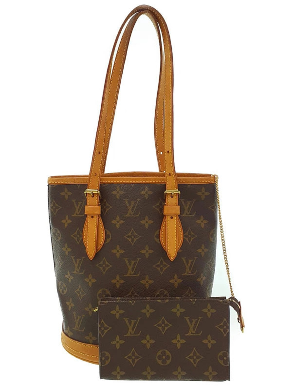 Louis Vuitton Monogram Bucket Shoulder Bag
